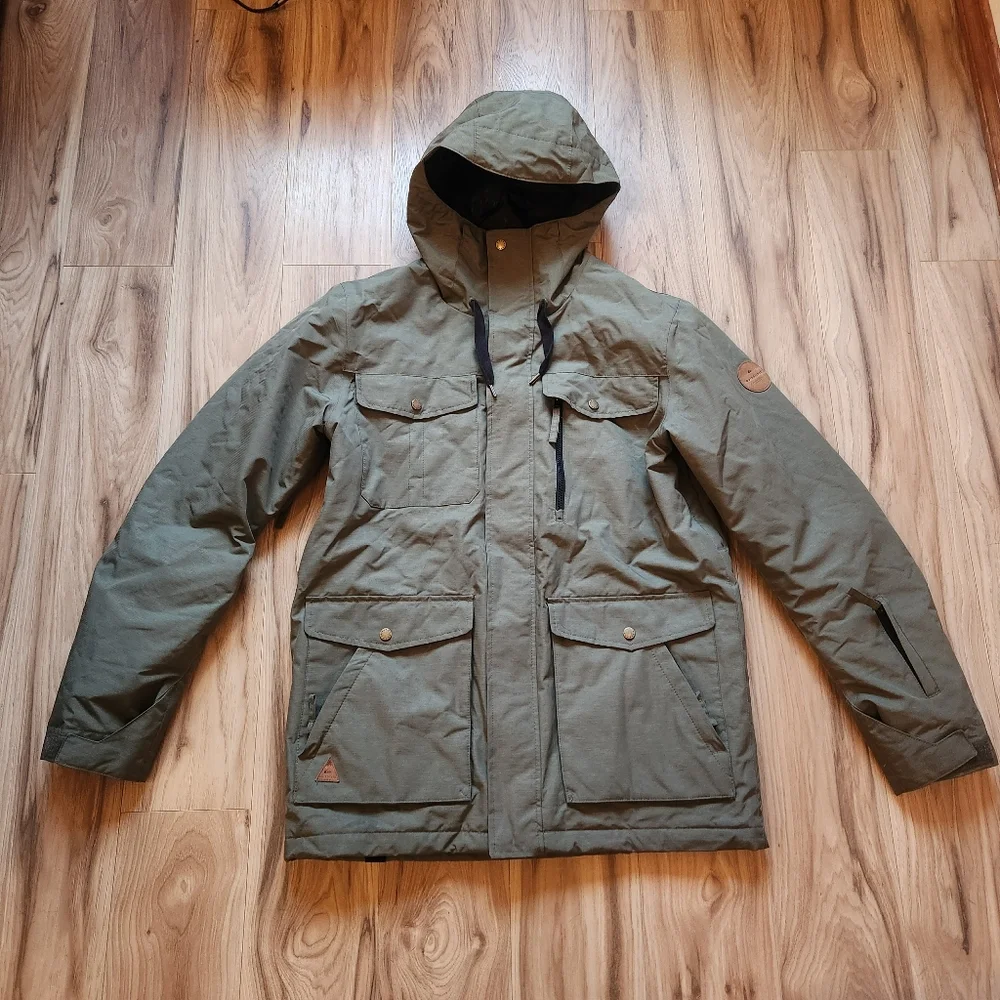 Quicksilver Mens Raft Ski/Snowboard Jacket - Picture 1 of 7